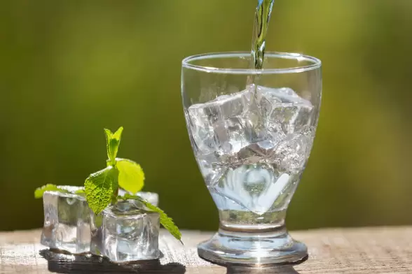 توزيع شرب الماء في اليوم